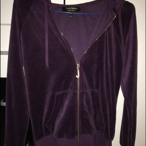 Juicy Couture Luxe Velour Tracksuit Jacket